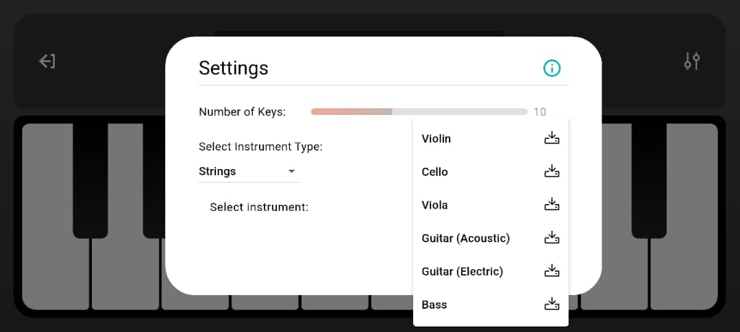 Empyreal Keys Screenshot 2