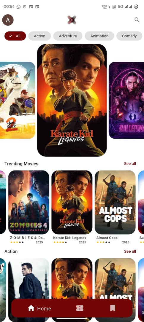 Movie List View